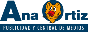 Logotipo Ana Ortiz Publicidad y Central de Medios