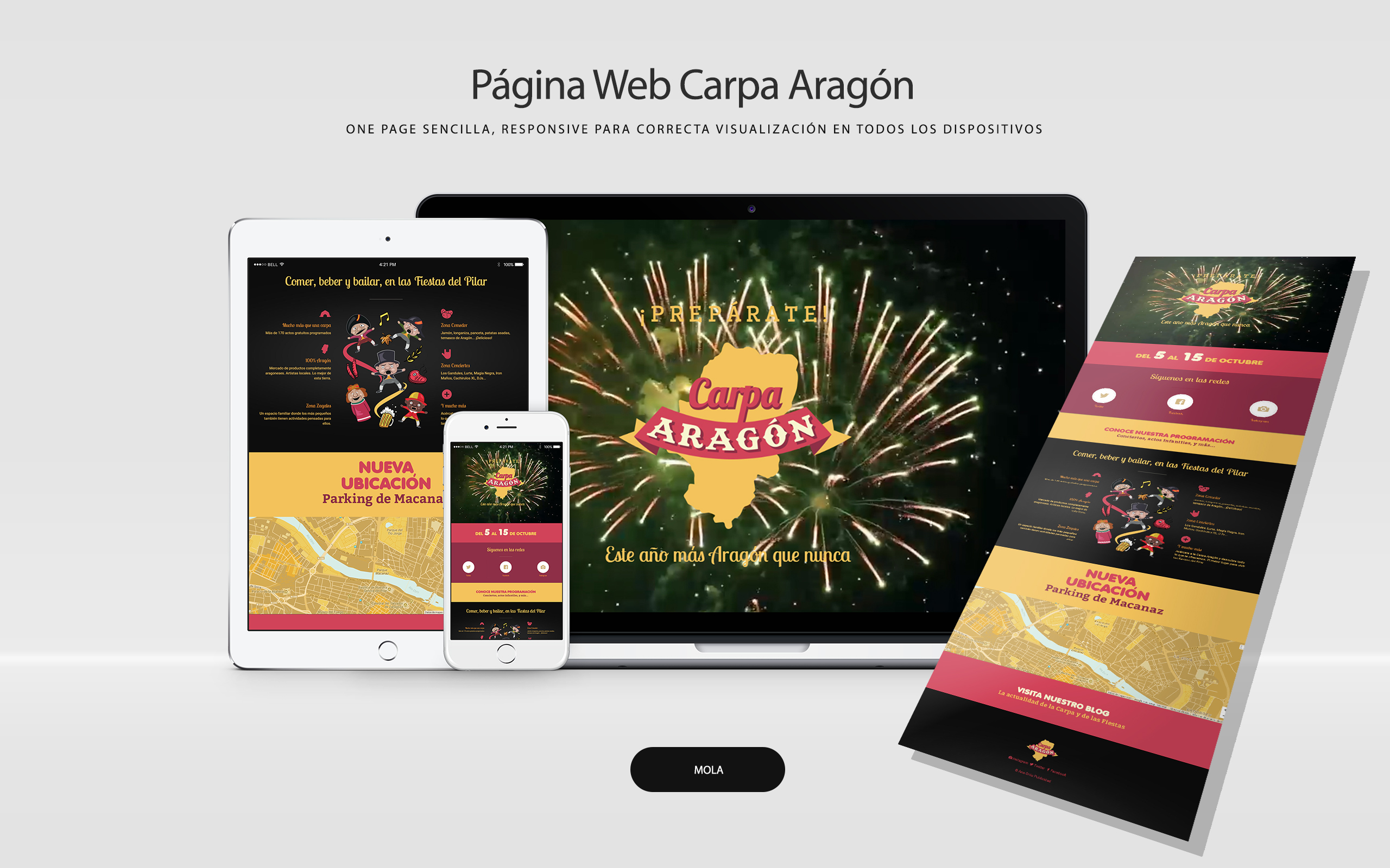 Página web Carpa Aragón